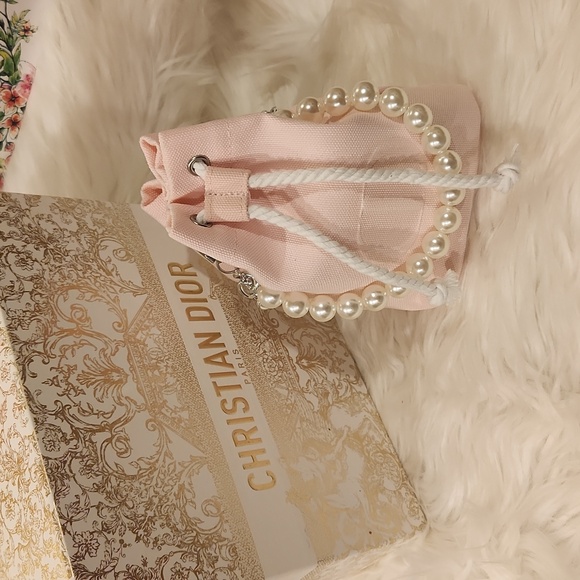 DIOR PINK POUCH NWOT - Picture 5 of 6